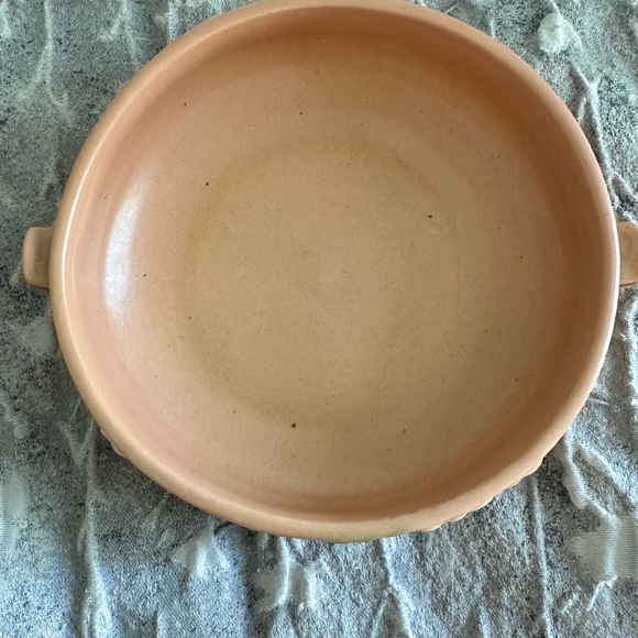 Vintage Roseville Art Pottery IBLI-6 Snowberry Rose Bowl, 7.5" Wide - Picture 8 of 8